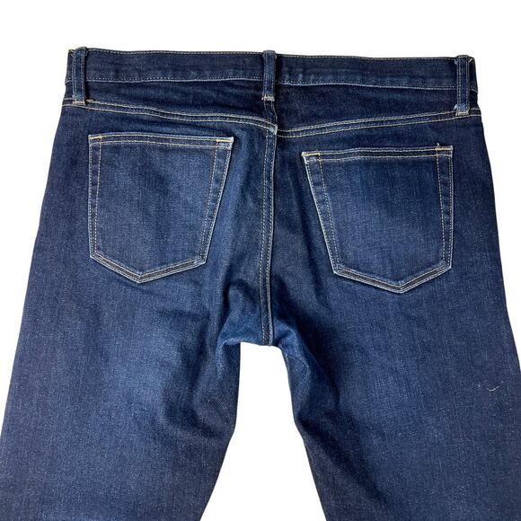 Uniqlo Kaihara Japanese Denim Selvedge Slim Straight Mid Rise Jeans Size 34x34 - Picture 10 of 12